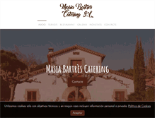 Tablet Screenshot of cateringmasiabartres.com